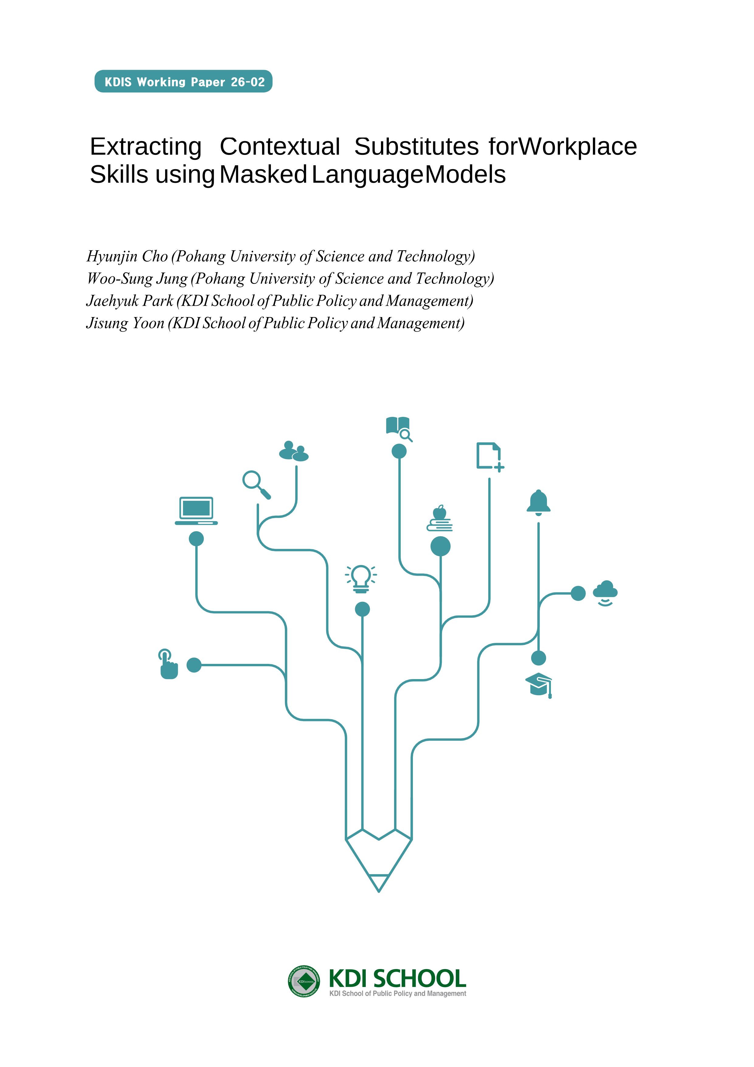 Extracting Contextual Substitutes for Workplace Skills using Masked Language Models