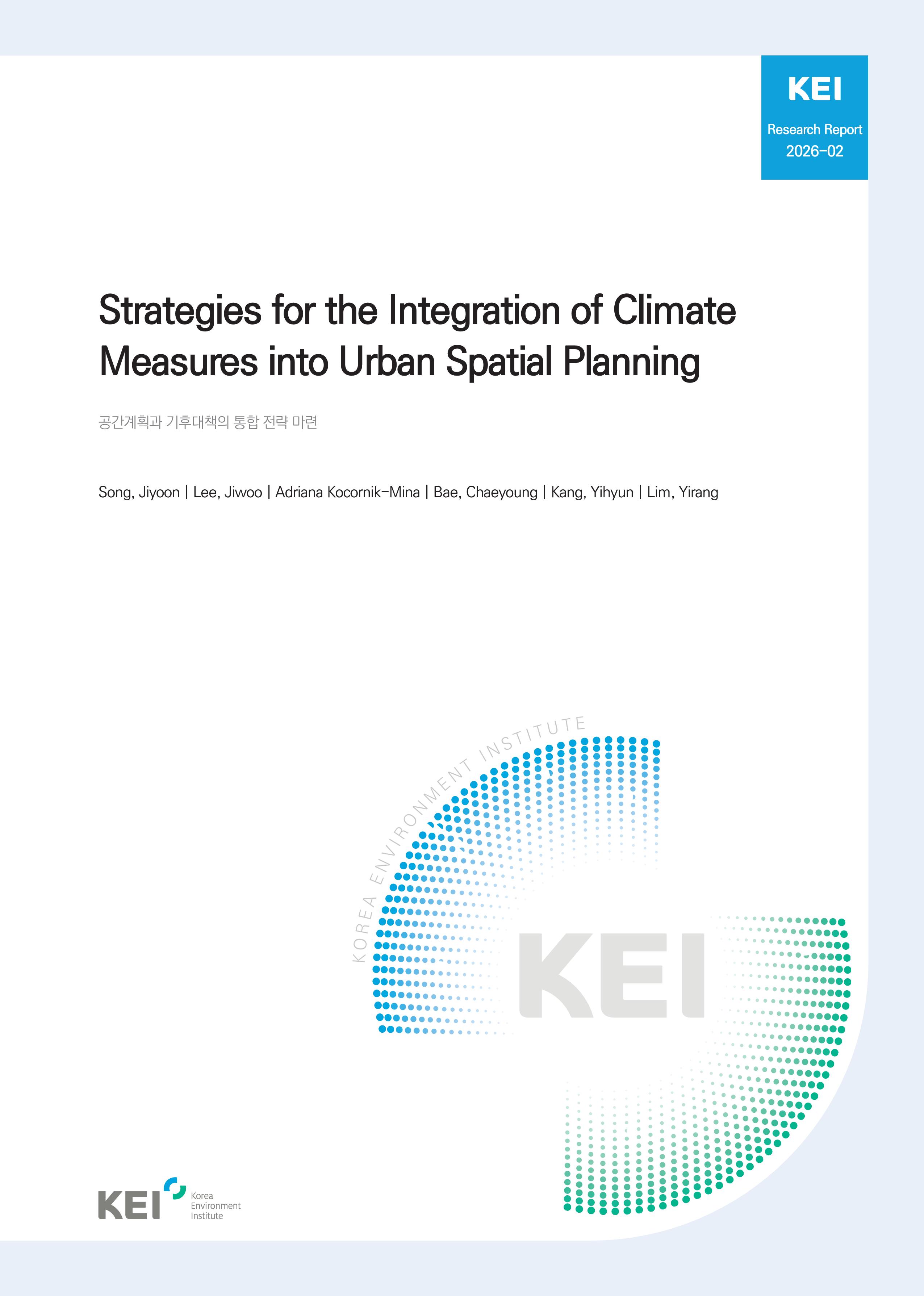 Strategies for the Integration of Climate Measures into Urban Spatial Planning